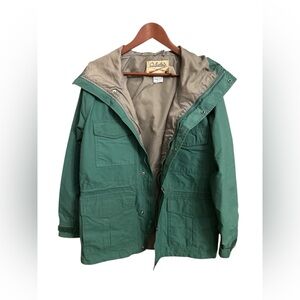 Vintage Cabela’s Gortex Hooded Rain Coat Jacket Men’s Medium Gorpcore 90s USA